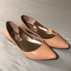 Nude Patent Flats